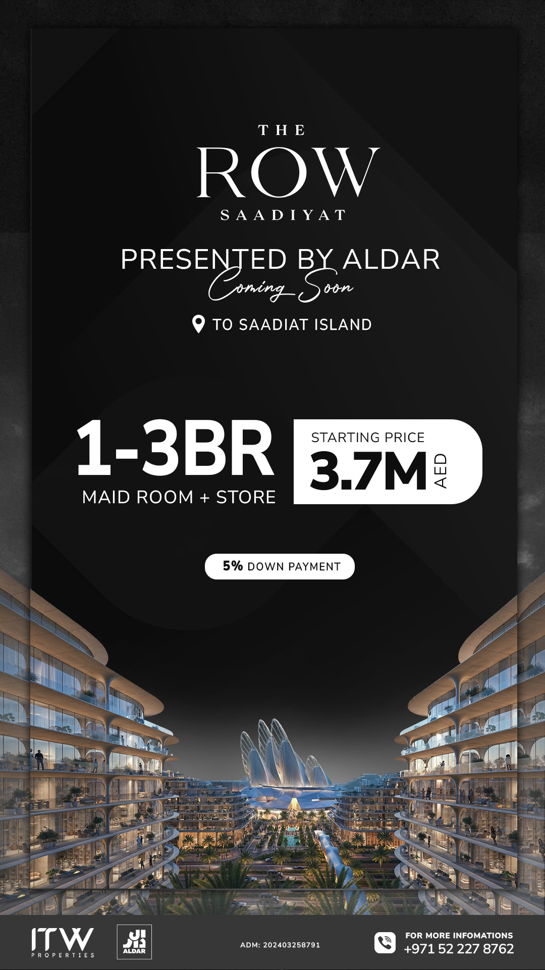 The Row Saadiyat - Story