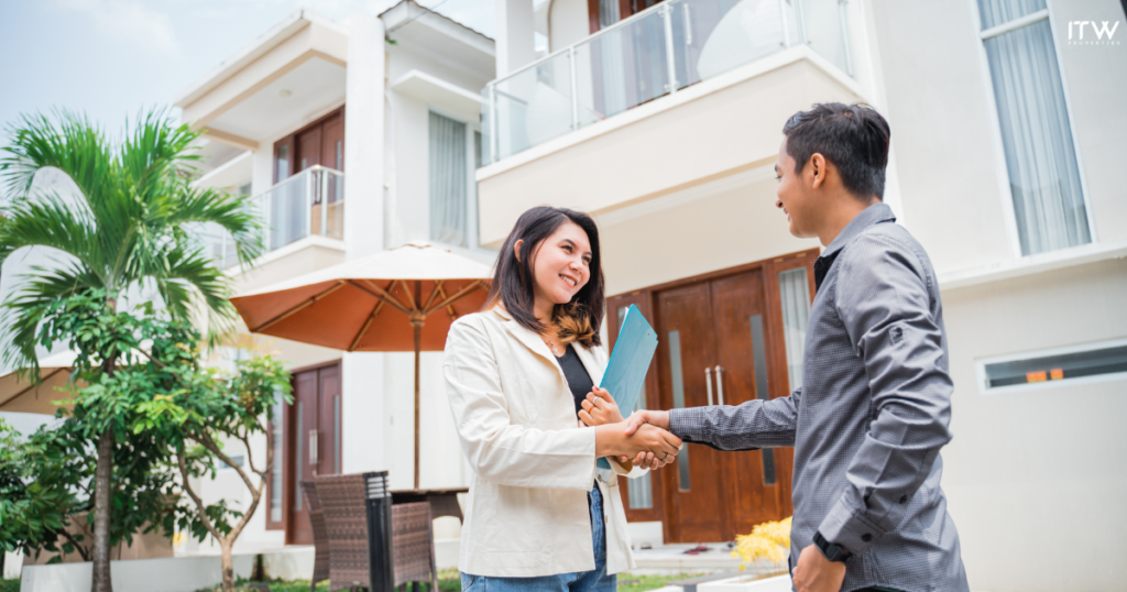 Abu Dhabi real estate market showing luxury villas and modern apartments